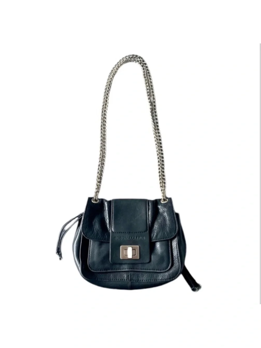 BCBGMaxAzria Leather Chain-Handle Shoulder Bag